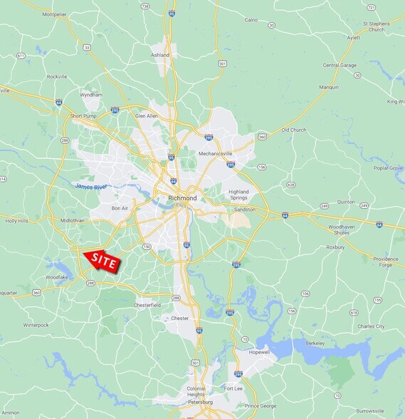 12201 Marva Way, Midlothian, VA à vendre - Aérien - Image 2 de 5