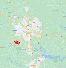 12201 Marva Way, Midlothian, VA - AÉRIEN  Vue de la carte