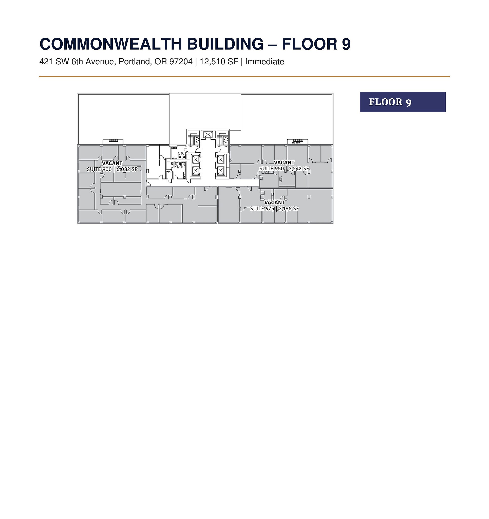 421 SW 6th Ave, Portland, OR for lease Floor Plan- Image 1 of 1