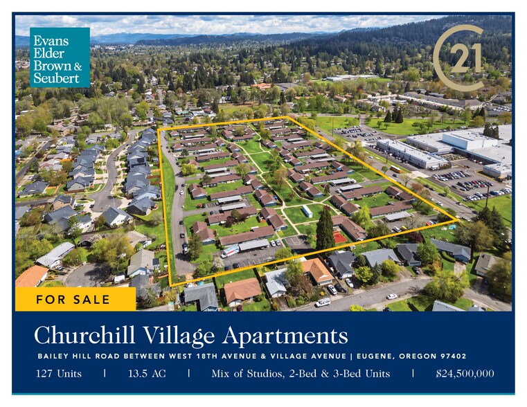 West 18th Ave & Bailey Hill Road, Eugene, OR à vendre - Photo du bâtiment - Image 2 de 57