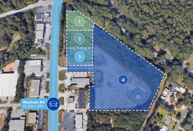 More details for 160 Maxham Rd, Austell, GA - Land for Sale