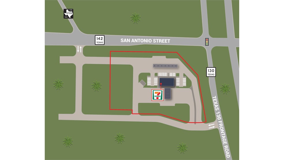 2410 W San Antonio St, Lockhart, TX à vendre - Photo du bâtiment - Image 2 de 3