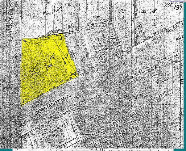 3600-3613 Germantown Ave, Philadelphia, PA for lease - Plat Map - Image 2 of 5