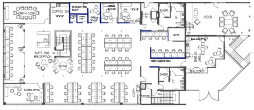 1148 65th St, Emeryville, CA for lease - Floor Plan - Image 2 of 5