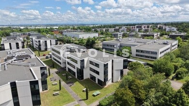 575-655 Allée Des Parcs, Saint-Priest, RHO - Aérien Vue de la carte