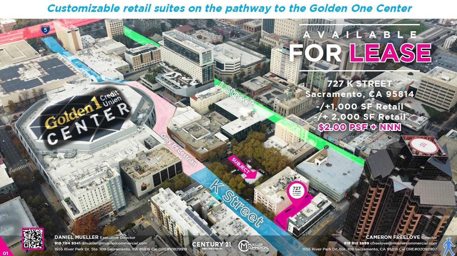 725-727 K St, Sacramento, CA à louer Photo du bâtiment- Image 1 de 14