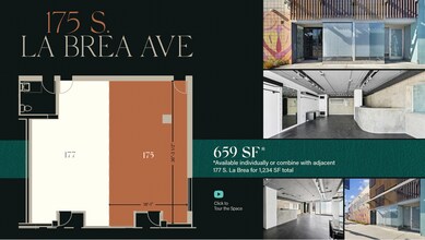 101-127 S La Brea Ave, Los Angeles, CA for lease Floor Plan- Image 1 of 1