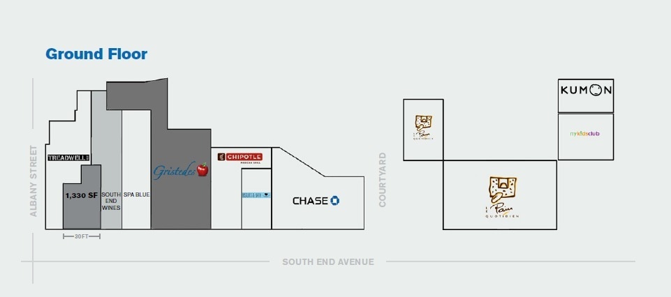 345-395 South End Ave, New York, NY for lease Floor Plan- Image 1 of 5