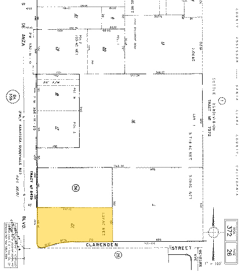 1054 S DeAnza Blvd, San Jose, CA for lease - Plat Map - Image 2 of 2