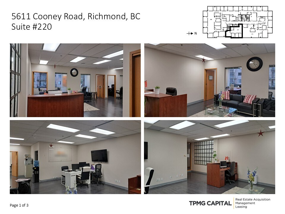 5611 Cooney Rd, Richmond, BC à louer Photo intérieure- Image 1 de 3