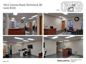 5611 Cooney Rd, Richmond, BC à louer Photo intérieure- Image 1 de 3