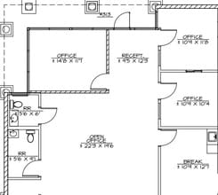 526 W Broadway Rd, Mesa, AZ for lease Floor Plan- Image 1 of 1