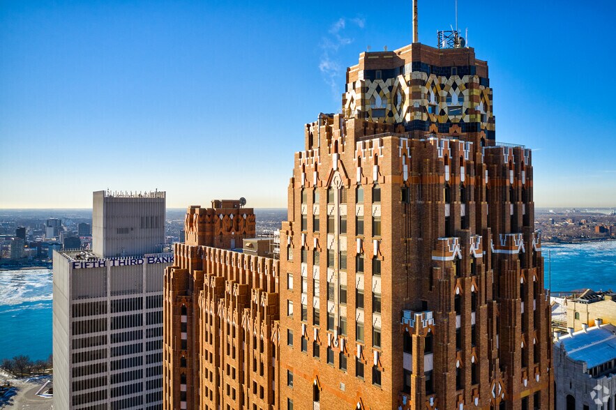 500 Griswold St, Detroit, MI à louer - Aérien - Image 1 de 19
