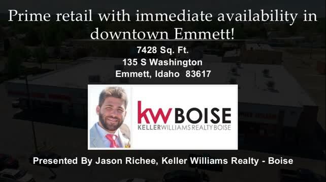 135-145 S Washington, Emmett, ID à vendre - Vid o sur l inscription commerciale - Image 1 de 1