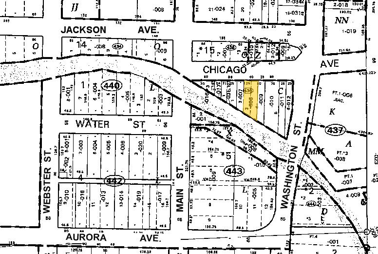 22 E Chicago Ave, Naperville, IL à vendre - Plan cadastral - Image 1 de 1