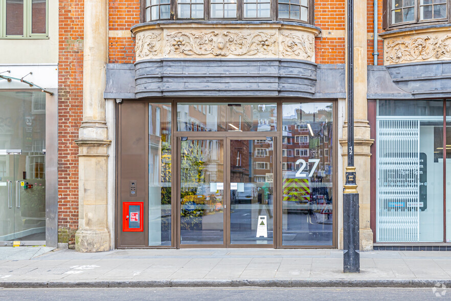 27-35 Mortimer St, London for lease - Building Photo - Image 3 of 3