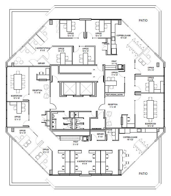 933 17th Ave SW, Calgary, AB for lease Floor Plan- Image 1 of 1