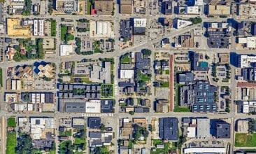 NWC  20th & Jones Street, Omaha, NE - AERIAL  map view - Image1