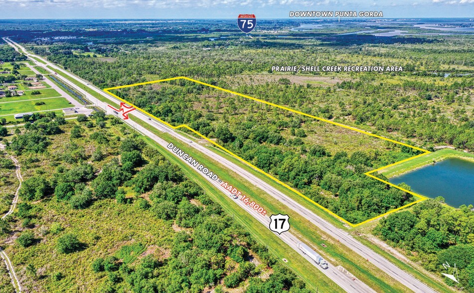 2201 Duncan Rd, Punta Gorda, FL à vendre - Aérien - Image 2 de 4