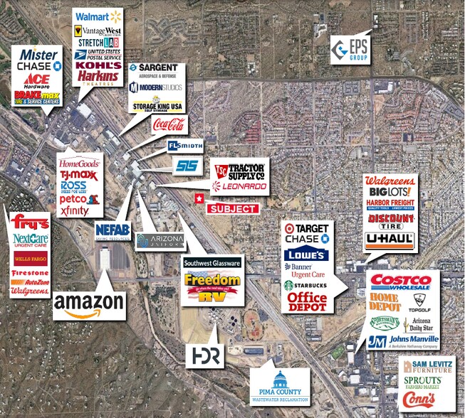 4990 Massingale rd, Tucson, AZ à vendre - Aérien - Image 2 de 2