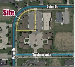 1021 Quinn Dr, Waunakee, WI - Aerial  map view