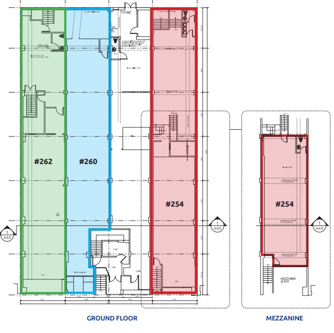 254-262 Pender St E, Vancouver, BC for lease Floor Plan- Image 1 of 1