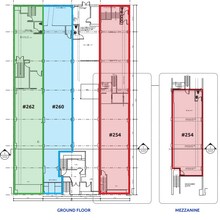 254-262 Pender St E, Vancouver, BC for lease Floor Plan- Image 1 of 1