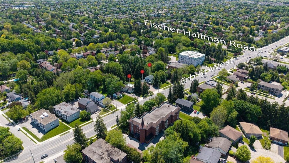 391 Erb St W, Waterloo, ON for sale - Aerial - Image 3 of 7