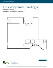 24 Viceroy Rd, Concord, ON à louer Plan de site- Image 1 de 1