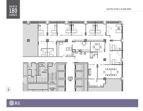 180 N LaSalle St, Chicago, IL for lease Floor Plan- Image 1 of 1
