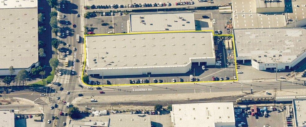 5899 Downey Rd, Vernon, CA for lease - Aerial - Image 2 of 4