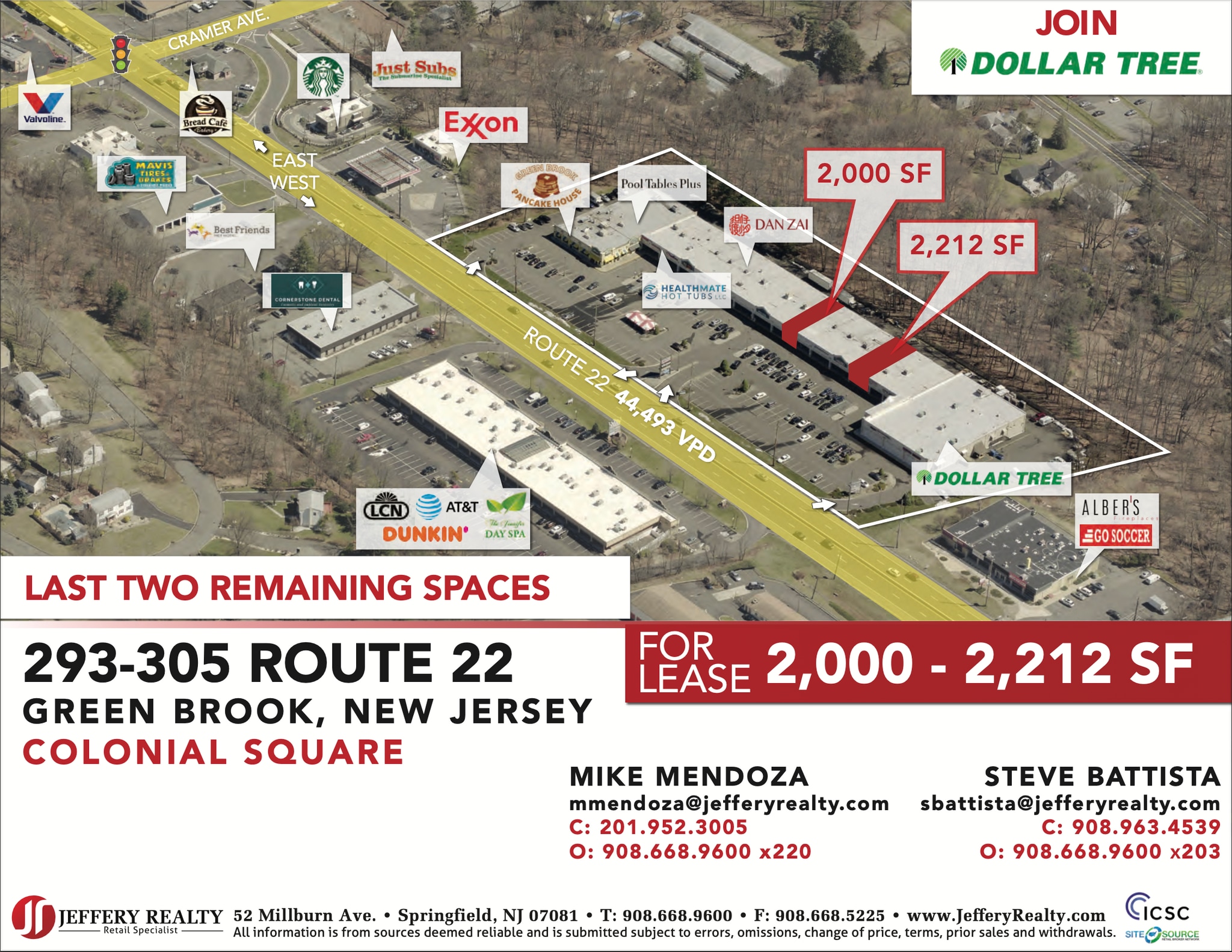299 US Highway 22, Green Brook, NJ for lease Primary Photo- Image 1 of 5