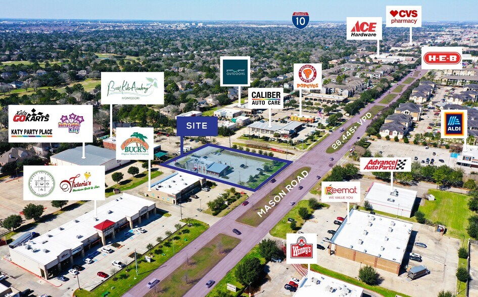 2150 S Mason Rd, Katy, TX à vendre - Aérien - Image 3 de 5