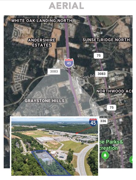 2047 Teas Nursery Rd, Conroe, TX à louer - Photo du bâtiment - Image 2 de 7