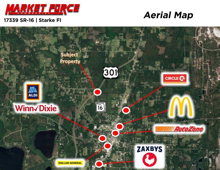 17339 NW State Road 16, Starke, FL à vendre - Photo du bâtiment - Image 3 de 7