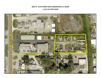 Plus de détails pour 6027 15th St E, Bradenton, FL - Terrain à louer