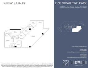 18383 Preston Rd, Dallas, TX à louer Plan d’étage- Image 1 de 1