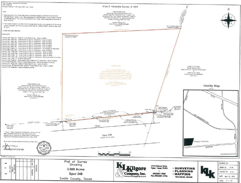 11241 Spur 248, Tyler, TX à vendre - Plan cadastral - Image 2 de 2
