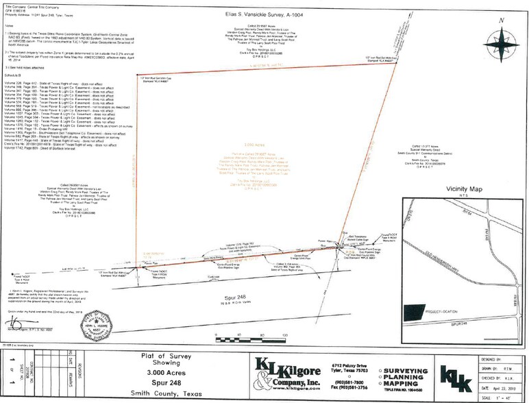11241 Spur 248, Tyler, TX for sale - Plat Map - Image 2 of 2