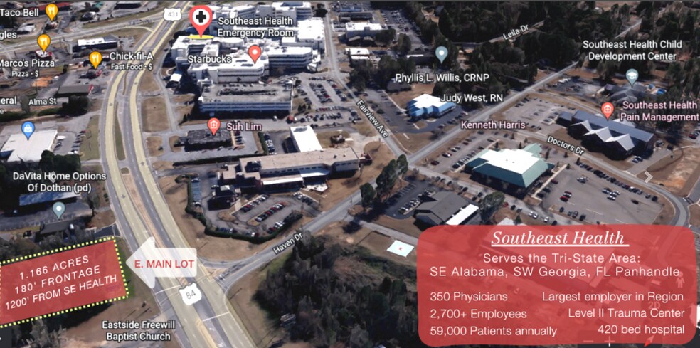 1600 E Main St, Dothan, AL à vendre - Photo du bâtiment - Image 3 de 8