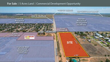 11402 Farm to Market Road 179, Wolfforth, TX - Aerial map view - Image1