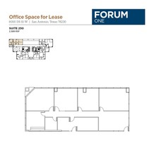 8000 IH-10 W, San Antonio, TX à louer Plan d  tage- Image 1 de 1