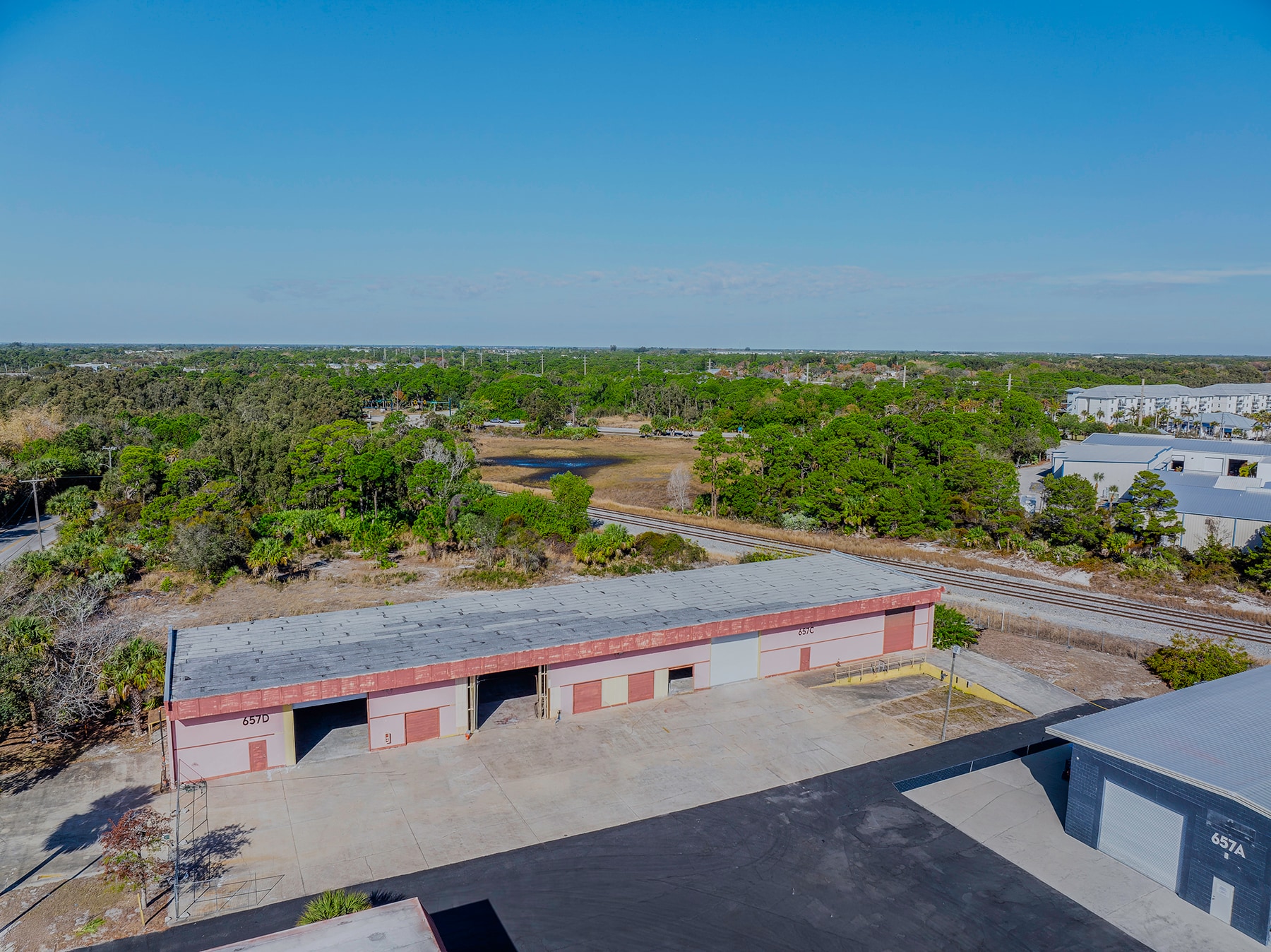 657 NE Dixie Hwy, Jensen Beach, FL for lease Aerial- Image 1 of 1