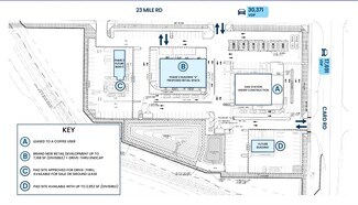 Plus de détails pour 50857 Card Rd, Macomb, MI - Bureau/Commerce de détail, Commerce de détail à louer