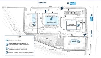 Plus de détails pour 50857 Card Rd, Macomb, MI - Bureau/Commerce de détail, Commerce de détail à louer