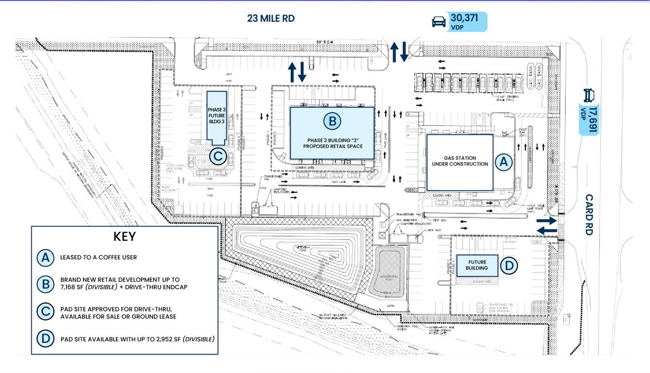 50857 Card Rd, Macomb, MI à louer Photo du bâtiment- Image 1 de 9