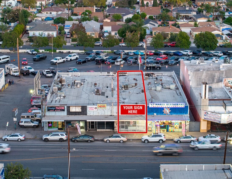 7538-7544 Lankershim Blvd, North Hollywood, CA for lease - Aerial - Image 2 of 14