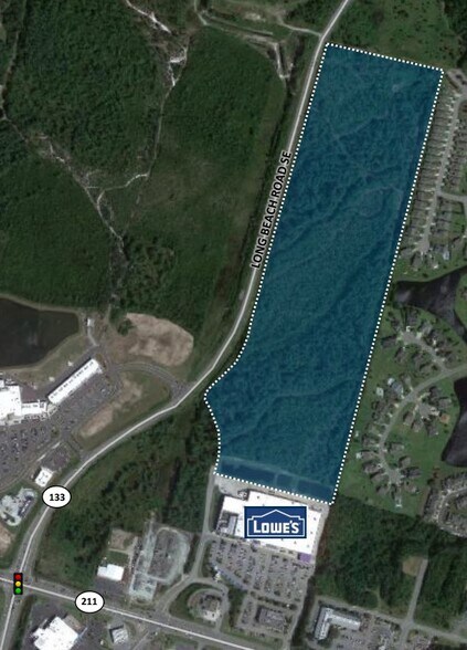 Hwy 133, Southport, NC for sale - Aerial - Image 2 of 4