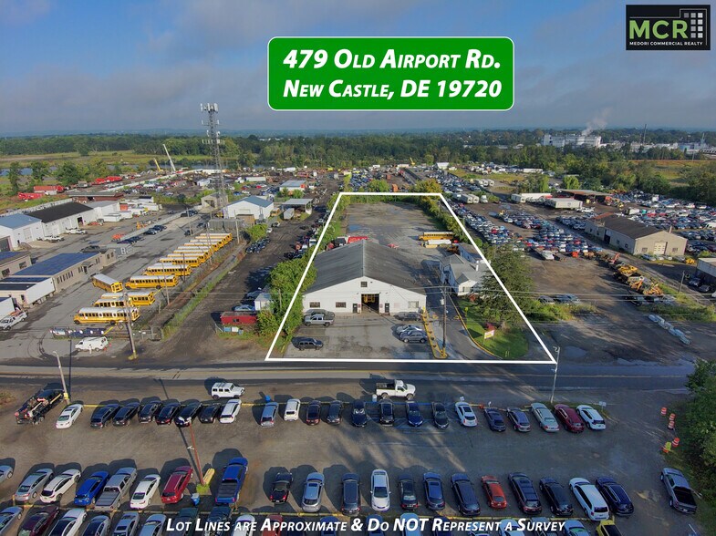 479 Old Airport Rd, New Castle, DE à louer - Aérien - Image 3 de 11