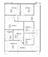 3383 NW 7th St, Miami, FL à louer Plan d’étage- Image 1 de 1